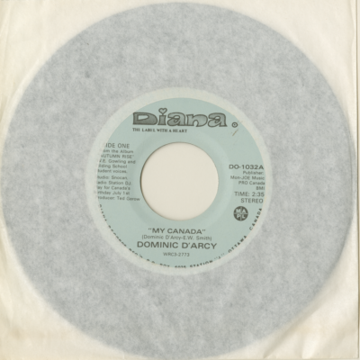 My Canada / D'Arcy's Song