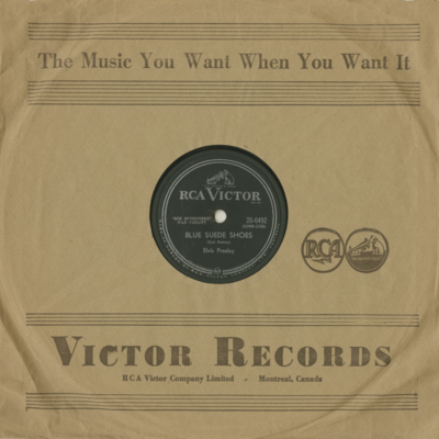 Blue Suede Shoes / I'm Counting On You (1956)