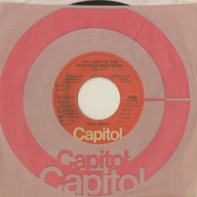 The Last Of The Winfield Amateurs / You Put The Bounce Back Into My Step