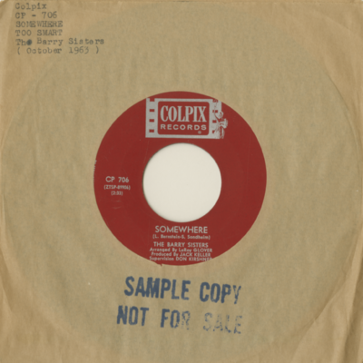 Somewhere / Too Smart For My Own Good