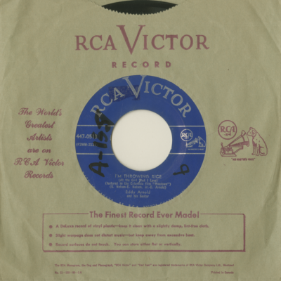 I'm Throwing Rice / Take Me In Your Arms And Hold Me