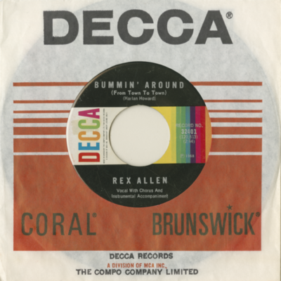 Bummin Around / When I Leave This World Behind