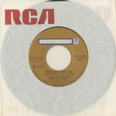 Boogie With The Hook / Never Get Out Of These Blues Alive