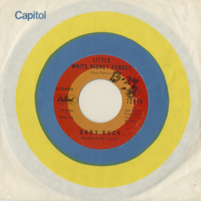 Little White Picket Fences / Love Away My Lonely