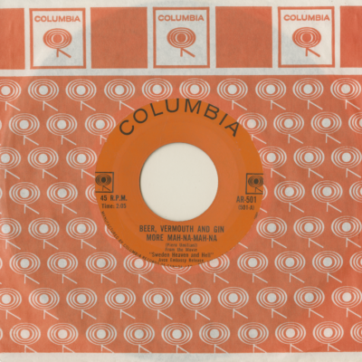 Beer Vermouth And Gin More Mah Na Mah Na / Contestazione