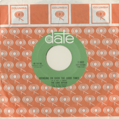 Bringing On Back The Good Times / Part 2 (1969)