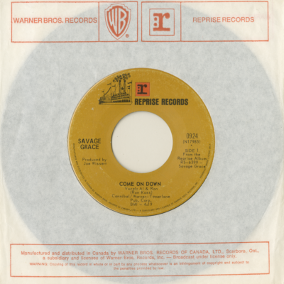 Come On Down / Hymn To Freedom (1970)