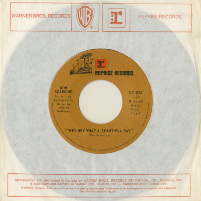 Hey Hey What A Beautiful Day / Woman Ya Closed The Door