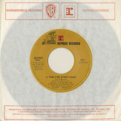 A Time For Everything / Inside (1970)