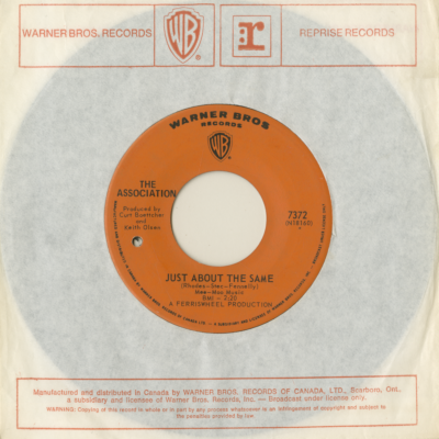 Just About The Same / Look At Me Look At You (1970)