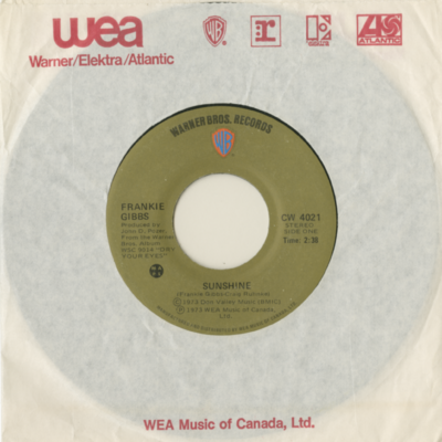 Sunshine / Don't Give Up (1973)