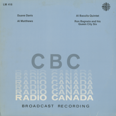 CBC Radio Canada Broadcast Recording