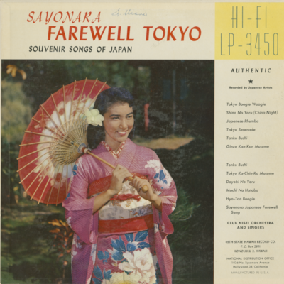 Sayonara Farewell Tokyo