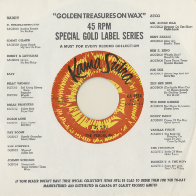 Silly Sally Sunday / I Do You (1968)