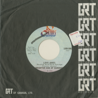 Love Jones / I'm The Guy (1972)