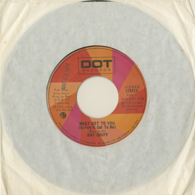 What Got To You Before It Got To Me / Darlin