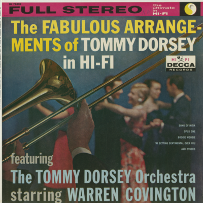 The Fabulous Arrangements Of Tommy Dorsey In Hi Fi
