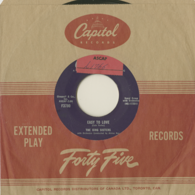 Easy To Love / That Old Feeling (1957)