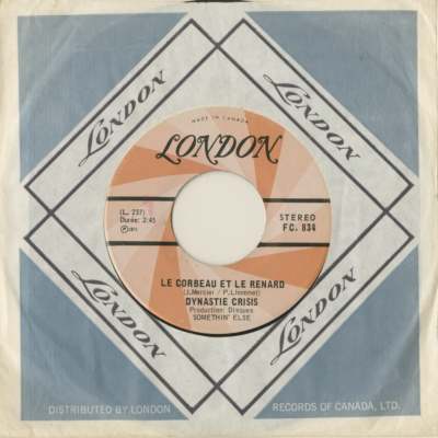 Le Corbeau Et Le Renard / J'Ai Mal (1971)