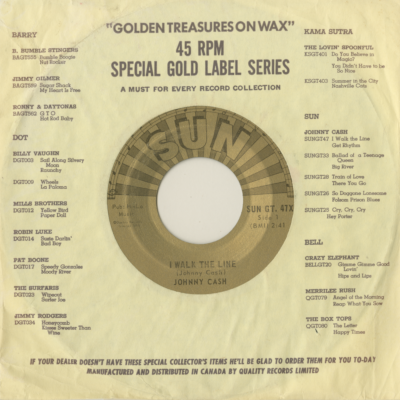 I Walk The Line / Get Rhythm (1969)