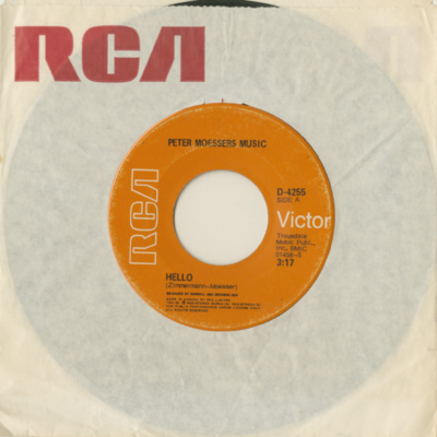 Hello / Bye Bye (1970)