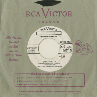 Shangra-La / On The Outskirts Of Paree