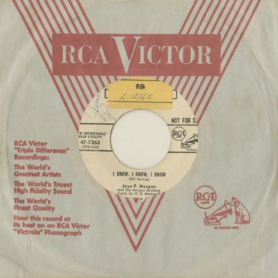 I Know I Know I Know / I Love You So Much It Hurts