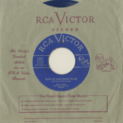 Send My Baby Back To Me / Meanwhile (1953)