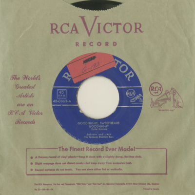 Goodnight Sweetheart Goodnight / Honey I Need You (1954)