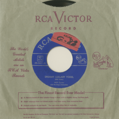 Dreamy Lullaby Yodel / Cowboy Days Ain't Ramblin Days No More (1953)