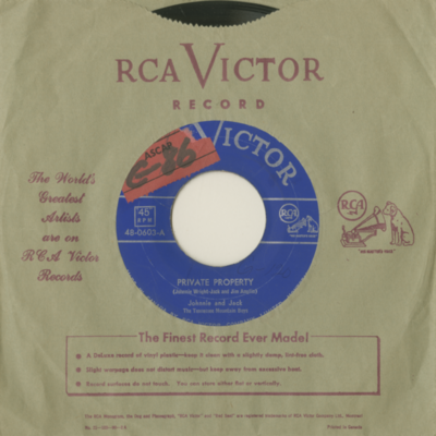 Private Property / Don't Say Goodbye If You Love Me (1953)