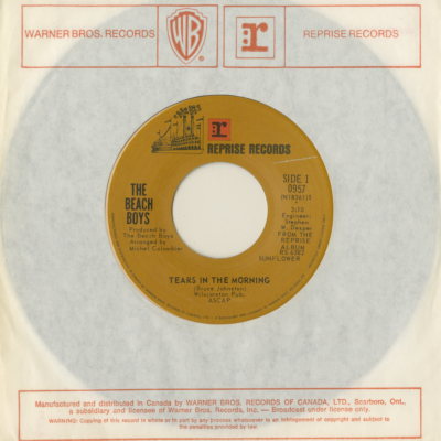 Tears In The Morning / It's About Time