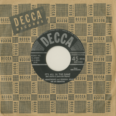 It's All In The Game / When It's Sleepy Time Down South