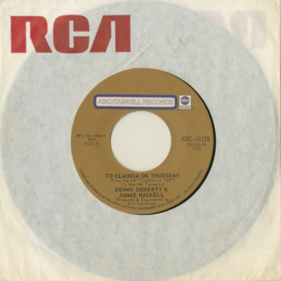 To Claudia On Thursday / Tuesday Morning (1972)