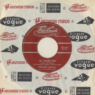 Ne Pleure Pas / Rien Que Toi (1965)