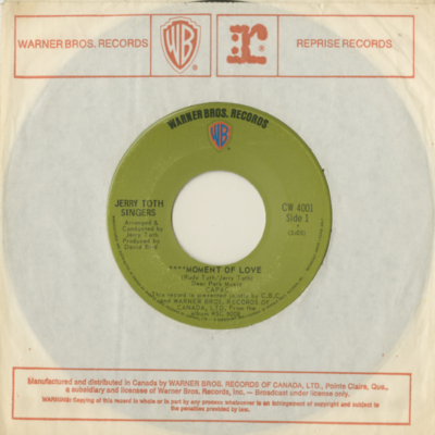 Moment Of Love / Cross The Jordan