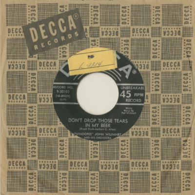 Don't Drop Those Tears In My Beer / The Dove