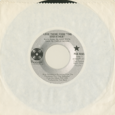 Love Theme From The Godfather / The Godfather Waltz (1972)