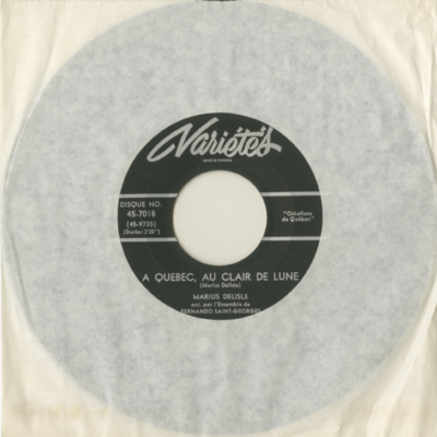 A Quebec Au Clair De Lune / Quand Je M'Eveille