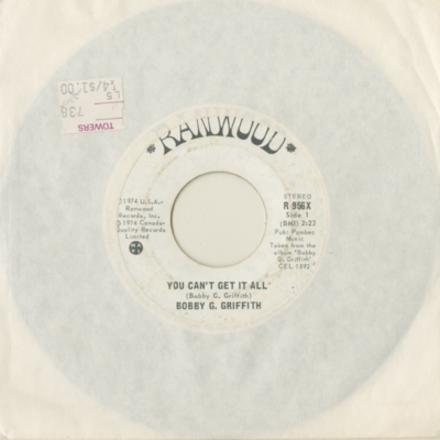 You Can't Get It All / I Am A Loser