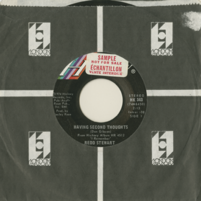 Having Second Thoughts / Sunshine Over The Hill