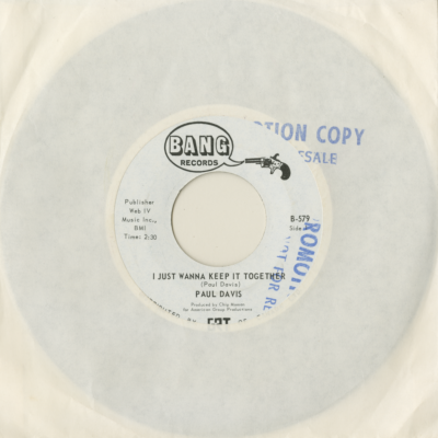 I Just Want To Keep It Together / Pollyana