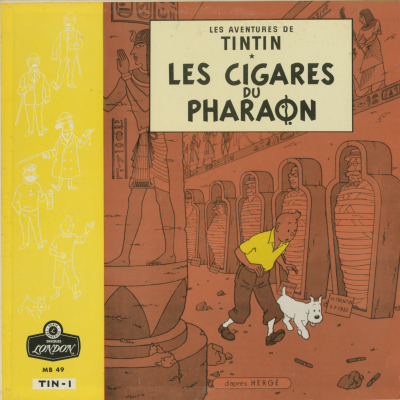 Les Adventures De Tintin Les Cigares Du Pharaon