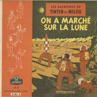 Les Adventures De Tintin On A Marché Sur La Lune