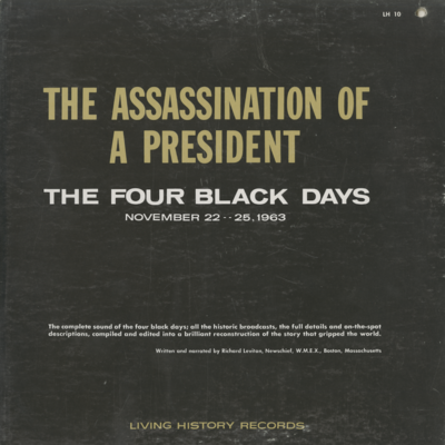 The Assassination Of A President The Four Black Days November 22 - 25 1963 (1964)