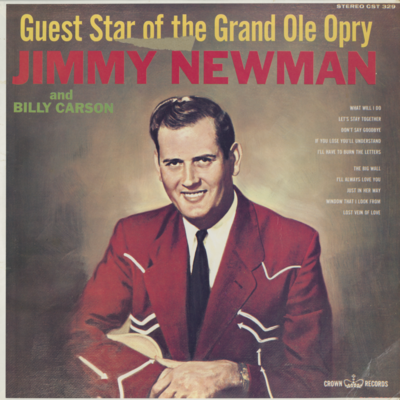 Guest Star Of The Grand Ole Opry