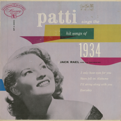 Patti Sings The Hit Songs Of 1934