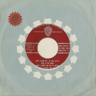 Excerpts From The Everly Brothers Warner Bros W 1418 (1961)