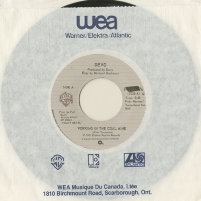 Working In A Coal Mine / Race Of Doom (1981)