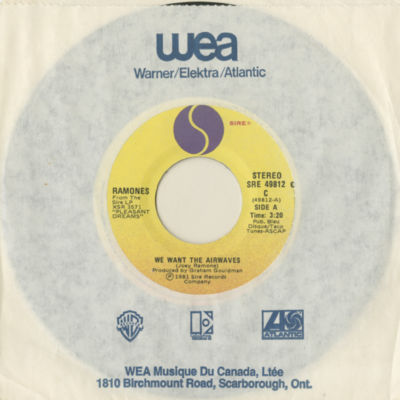 We Want The Airwaves / All's Quiet On The Eastern Front (1981)